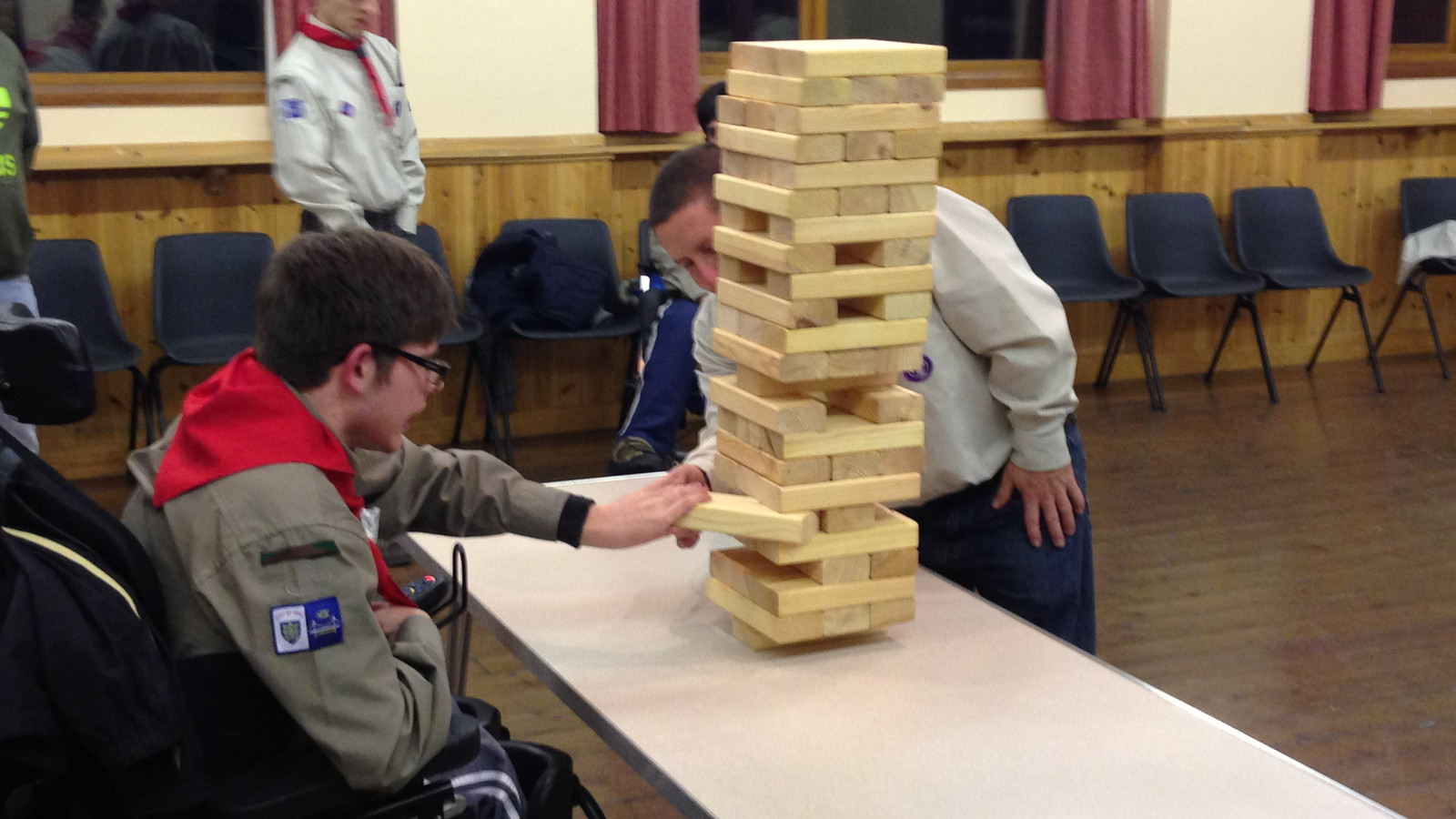 Playing Jenga