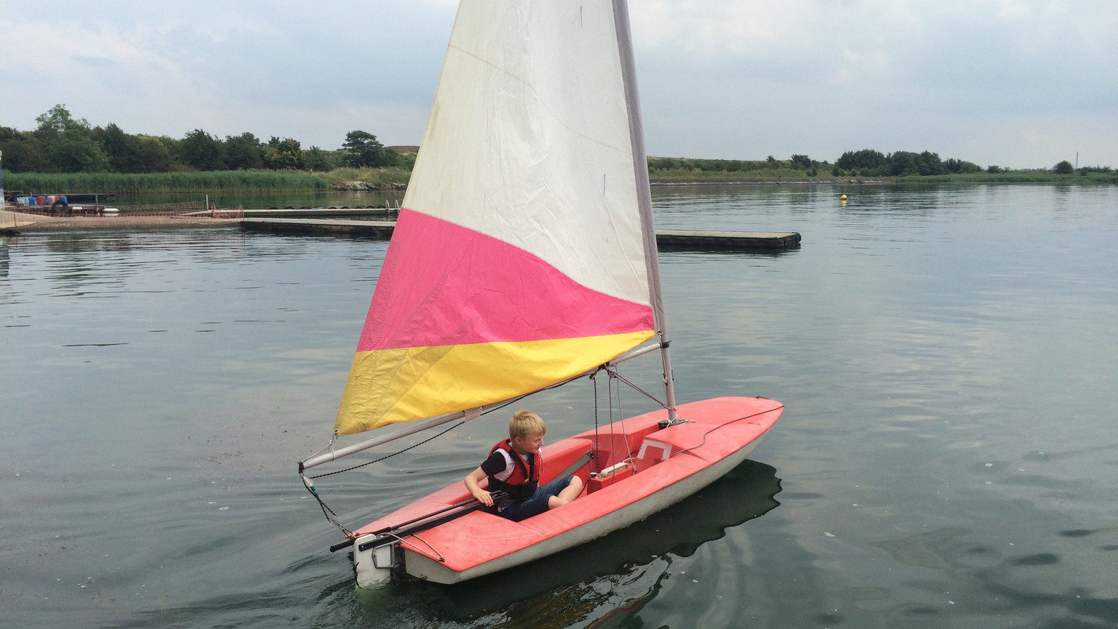 Sailing at Welton Waters